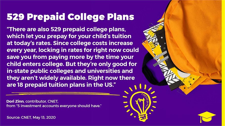 529 Prepaid College Plans